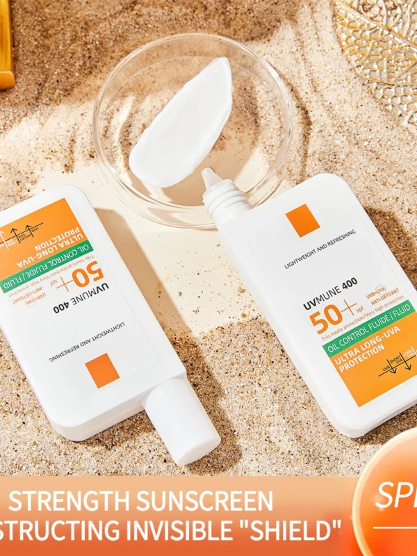 Long Lasting Facial Sunscreen with High UV Protection Refreshing and Moisturizing a 2 in 1 Skincare and Sun Protection Product